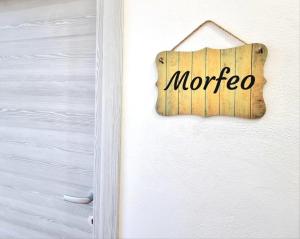 Certifikát, hodnocení, plakát nebo jiný dokument vystavený v ubytování Morfeo B&B