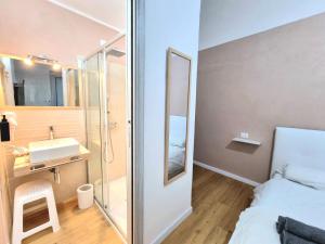 Koupelna v ubytování Morfeo B&B