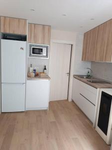 Dapur atau dapur kecil di La Cuesta Verde. Mini hogar