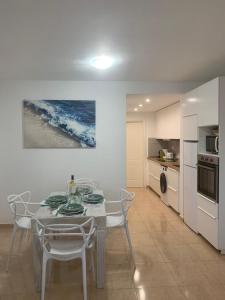 Kuchyň nebo kuchyňský kout v ubytování Casa Sotavento