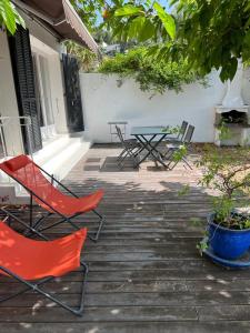 Patio nebo venkovní prostory v ubytování Casa Mela