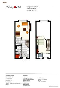 De plattegrond van Holiday Club Tampereen Kylpylä/17-24.5.2024