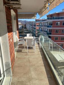 Balkón nebo terasa v ubytování Fishta Apartment Q6 47