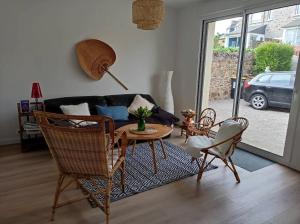 Posedenie v ubytovaní Résidence 474-pleneuf Val Andre - Charmante maison proche du centre MAE-2494