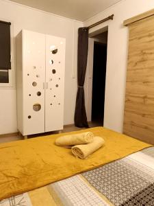 Letto o letti in una camera di Poz Tropicale