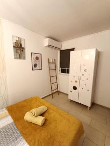 Letto o letti in una camera di Poz Tropicale