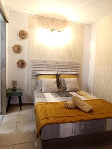 Letto o letti in una camera di Poz Tropicale