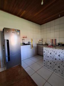 Kuchyň nebo kuchyňský kout v ubytování Casa da Leila