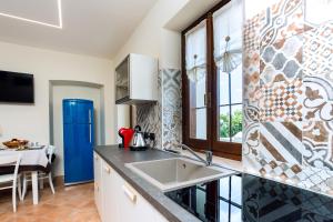 Dapur atau dapur kecil di Residence la Sorgiva