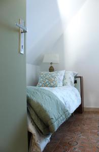 Letto o letti in una camera di Villa Anna