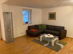 Area soggiorno di Ferienwohnung Bindl