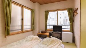 TV a/nebo společenská místnost v ubytování Ryokan Mikawaya + 1 fotografie