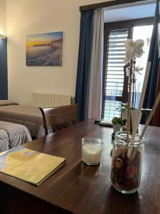 Posezení v ubytování B&B IL CONTE