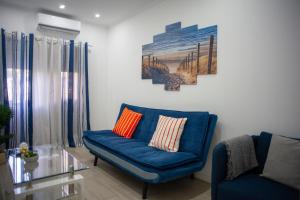 Χώρος καθιστικού στο Just4u Apartment
