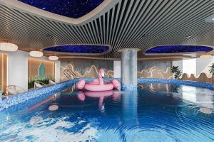 Bazén v ubytování Bamboo Sapa Hotel nebo v jeho okolí