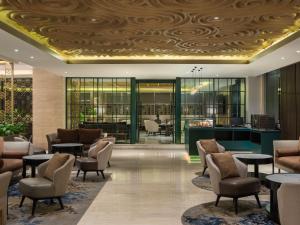 Posezení v ubytování Hotel Santika Premiere Gubeng Surabaya