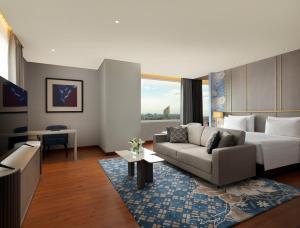 Posezení v ubytování Hotel Santika Premiere Gubeng Surabaya