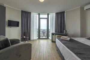 Postel nebo postele na pokoji v ubytování Hillside Inn