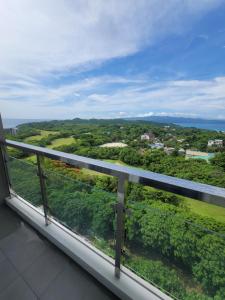 a view from the balcony of a house at Ocean Garden Villa Condominium in Boracay