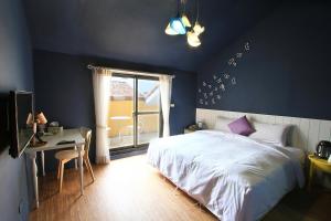 Letto o letti in una camera di 优閒民宿