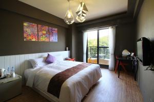 Letto o letti in una camera di 优閒民宿