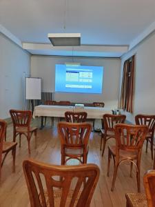 Zona de negocis o sala de conferències de Hotel Albula & Julier