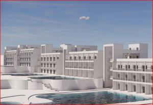 Bazén v ubytování Jaz Aviva nebo v jeho okolí