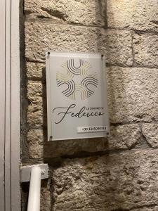 Certifikát, hodnocení, plakát nebo jiný dokument vystavený v ubytování Le Dimore di Federico - Trani