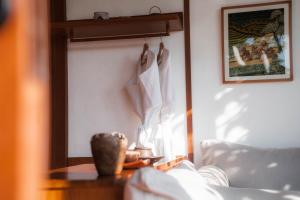 Postelja oz. postelje v sobi nastanitve Grün Ubud