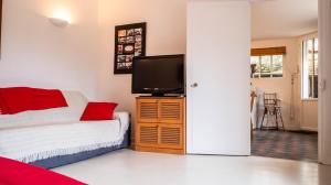 Televízia a/alebo spoločenská miestnosť v ubytovaní La berge du Clain - Joli appartement à Poitiers