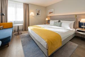 Postel nebo postele na pokoji v ubytování Hotel Europa