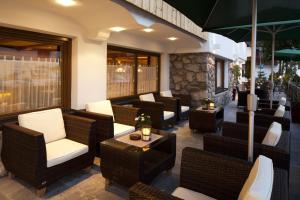 Predel za sedenje v nastanitvi Hotel Christian