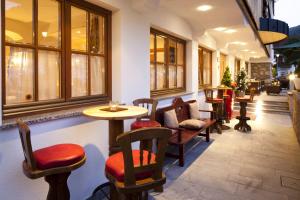 Predel za sedenje v nastanitvi Hotel Christian