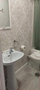 Kúpeľňa v ubytovaní Hostal Milan