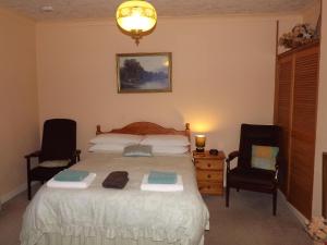 Postel nebo postele na pokoji v ubytování Glenavon Homestay