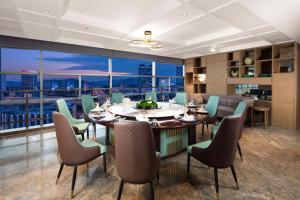 Posezení v ubytování Radisson Suzhou
