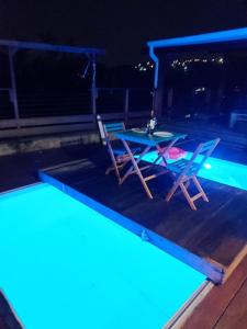 Bazén v ubytování La Casita Ilohë nebo v jeho okolí