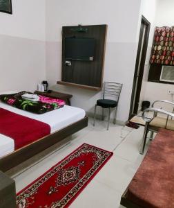 Postel nebo postele na pokoji v ubytování Hotel Diamond