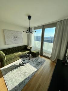A seating area at The View 1