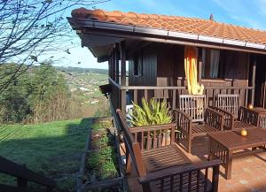 Balkón nebo terasa v ubytování Hotel Mirador del Sella