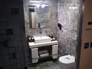 Koupelna v ubytování Livello Hotel