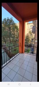 A balcony or terrace at Bolognina Apartments