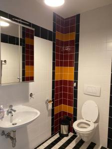 Kúpeľňa v ubytovaní Wolfis Appartement + 15 fotografií