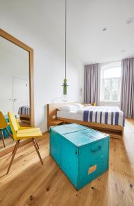 Letto o letti in una camera di Gabrium