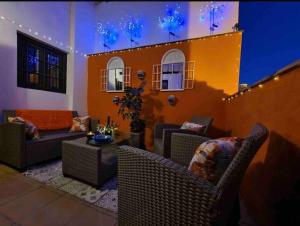 Posezení v ubytování La Casa Siglo Ocho