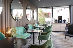 Χώρος καθιστικού στο Business Hotel Maier