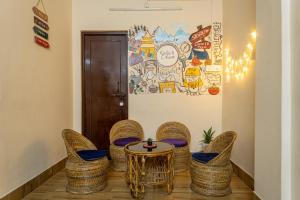 Posezení v ubytování Mulaqat Homestay