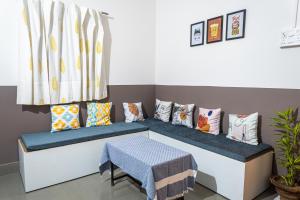 Posezení v ubytování Mulaqat Homestay