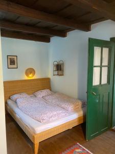 Posteľ alebo postele v izbe v ubytovaní Landhaus Nitsch Appartement - Gästehaus Nitsch Appartement
