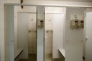 A bathroom at EuroCup Campsite 2024